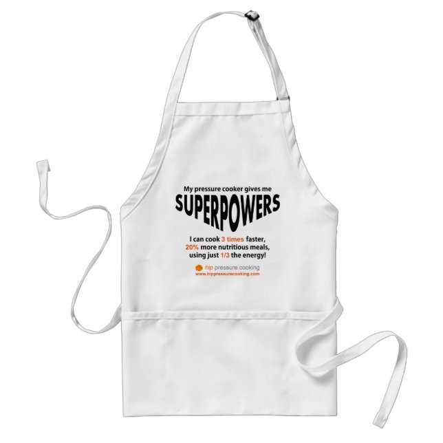 Tablier des superpuissances de cuisine (Devant)