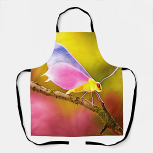 Tablier Design de beauté ailée exotique