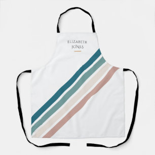 Tablier Design minimaliste aux couleurs pastel