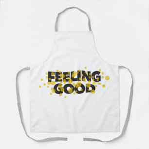 Tablier Design moderne, ludique, gai du Feeling Good