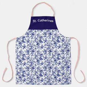Tablier Design personnalisé Apron bleu toile