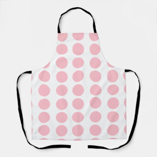 Tablier Design Pois rose