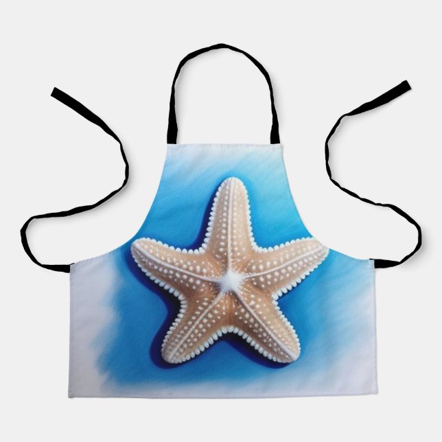 Tablier Dessin Crayon Starfish (Recto)
