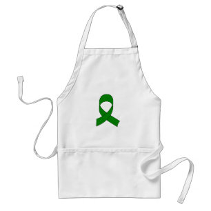 Tablier Dessin de ruban vert