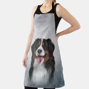 Tablier Dessin du chien de montagne bernois