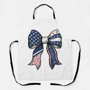 Tablier Dessin vectoriel de nœud gravé vintage patriotique