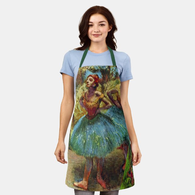 Tablier Deux danseuses par Edgar Degas, Art de ballet vint (Porté)