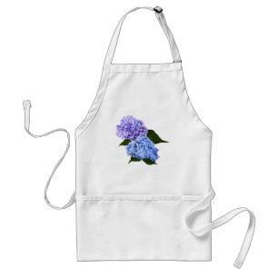 Tablier Deux Hydrangea Lavender et Blue