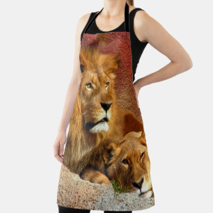 Tablier Deux Lions
