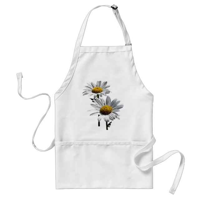 Tablier Deux marguerites sous le soleil (Devant)