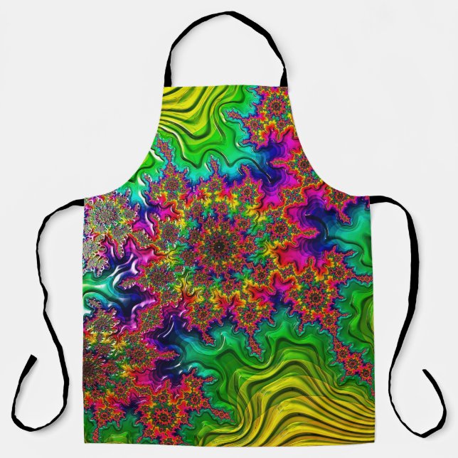 Tablier d'explosion couleur Mandelbrot (Recto)