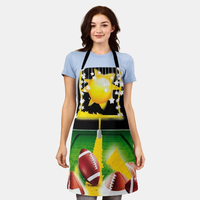 TABLIER DIMANCHE SOIR FOOTBALL ! (Porté)