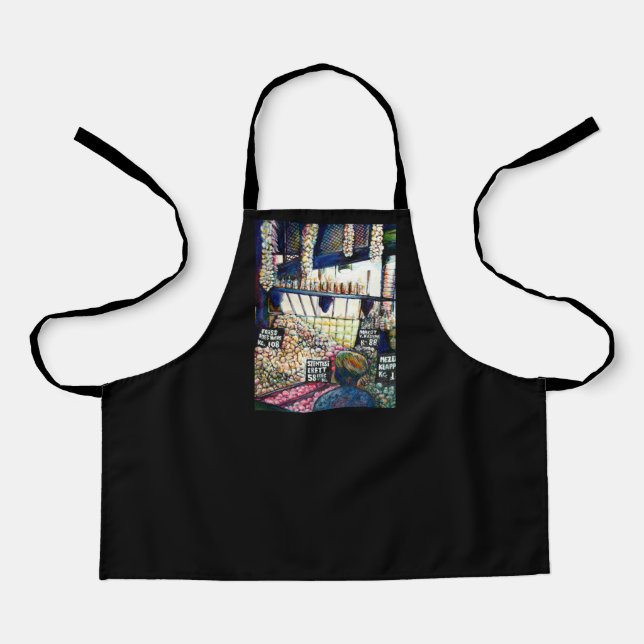 Tablier Dimensions de la curiosité (Recto)