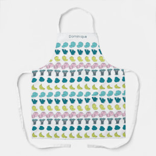 Tablier d'impression personnalisé moderne Fruit &