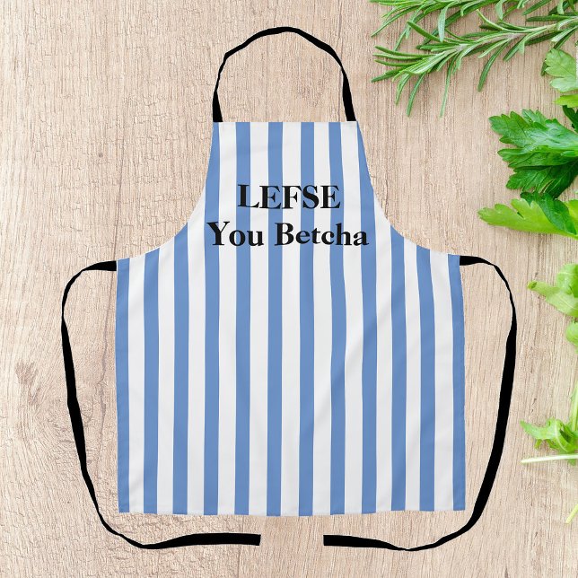 Tablier D'Impression Tout-En-Dessus Bleu Dusty (Créateur téléchargé)