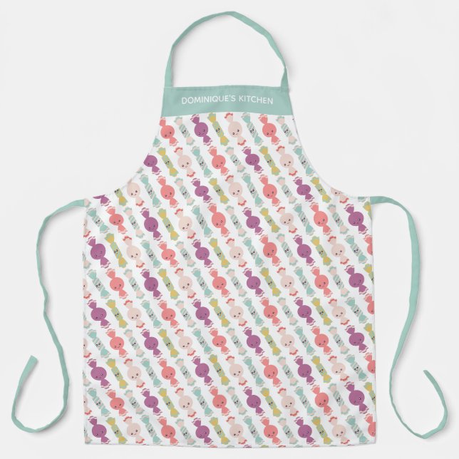 Tablier d'impression tout-en-dessus de bonbon Kawa (Recto)