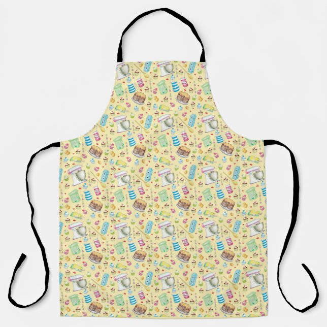 Tablier d'impression tout-en-long de gâteau (Recto)