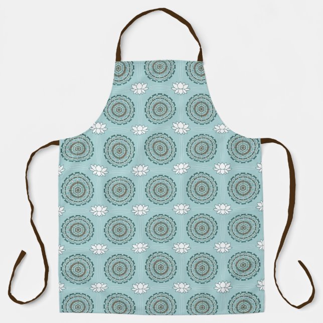 Tablier d'impression tout-en-plan Lotus (Recto)