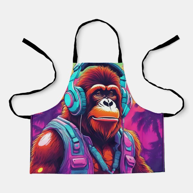 Tablier d'impression tout-en-un pour enfants, peti (Recto)