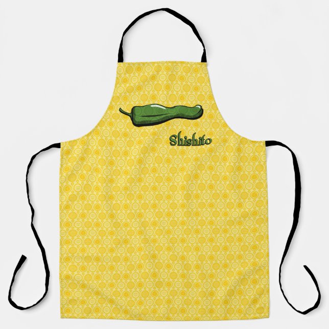 Tablier d'impression tout-en-un Shishito Chili Pep (Recto)