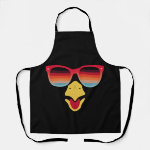 Tablier Dinde Cool Avec Lunettes De Soleil Thanksgiving Ga