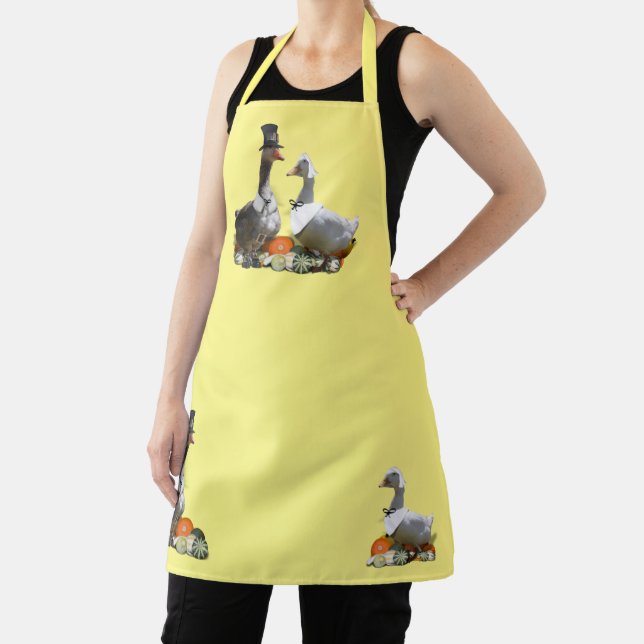 Tablier Dinde, oie et canard de Thanksgiving (Insitu)