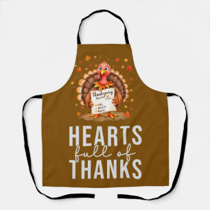 Tablier Dinde pour la fête de Thanksgiving