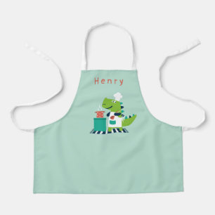 Tablier Dino Chef Apron Nom