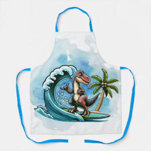 Tablier Dinosaure tropical du surf