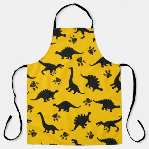 Tablier Dinosaures motifs de mignons enfants dinosaures co
