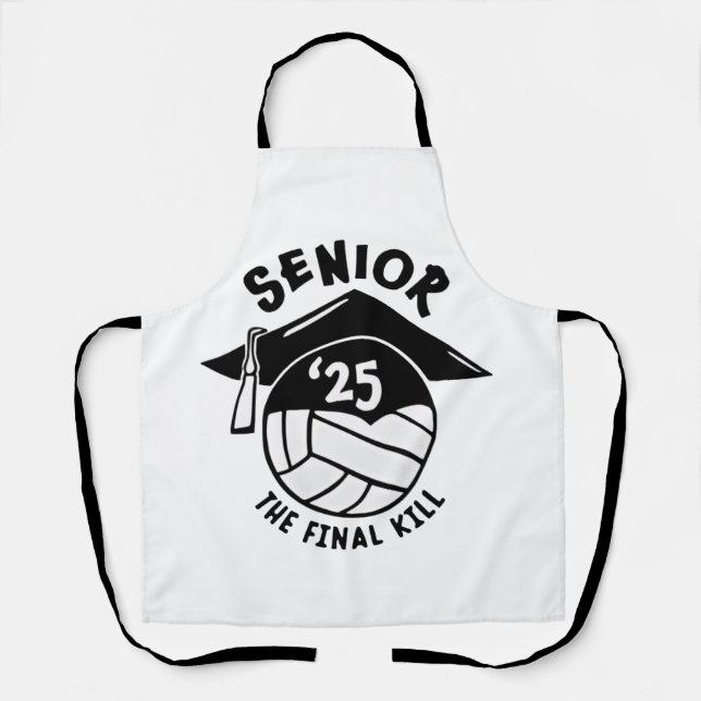Tablier Diplôme supérieur de volley-ball 2025 (Recto)