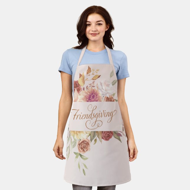 Tablier Divertissement élégant pour Friendsgiving (Porté)