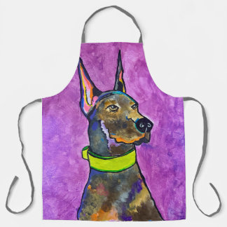 Tablier Doberman