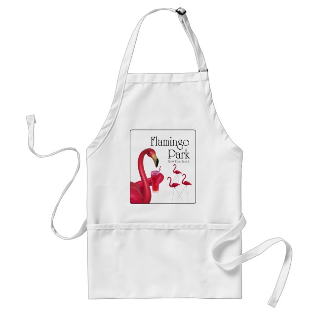 Tablier "d'oiseau de livre de cuisine" (Devant)