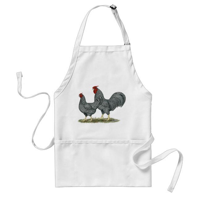 Tablier Dominique Chickens (Devant)