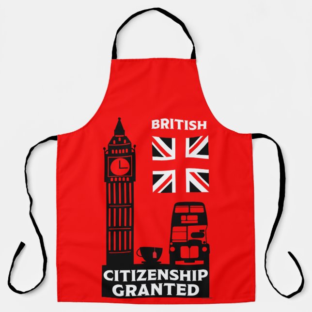 Tablier Dons de citoyenneté britannique (Recto)