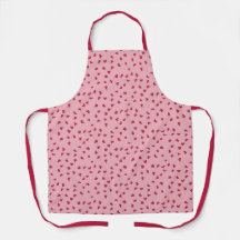Doodles de coeur épars Pink Valentine's Day