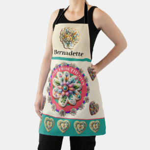 Tablier Douce Biscuit Fait avec Amour