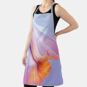 Tablier Douceur soyeuse de lavande de bonheur floral