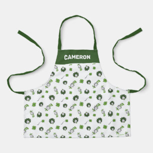 Tablier Dr Seuss   Chat dans le Motif Casquette Clover