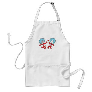 Tablier Dr. Seuss Chose 1 et Chose 2 Personnage