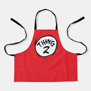 Tablier Dr Seuss   Chose personnalisée Une chose deux