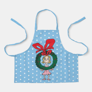 Tablier Dr Seuss   Cindy-Lou Who - Wreath