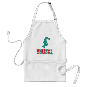 Tablier Dr. Seuss   Grinch - Rouge & Vert