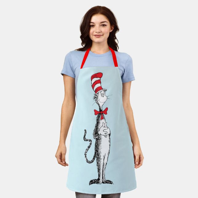 Tablier Dr. Seuss I Le Chat dans le Chapeau Debout (Porté)