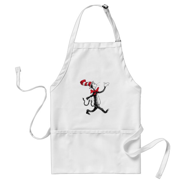 Tablier Dr. Seuss | Le Chat dans le Chapeau fait le Chat d (Devant)