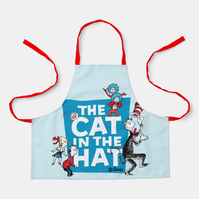 Tablier Dr. Seuss | Logo du Chat dans le Chapeau - Personn (Recto)