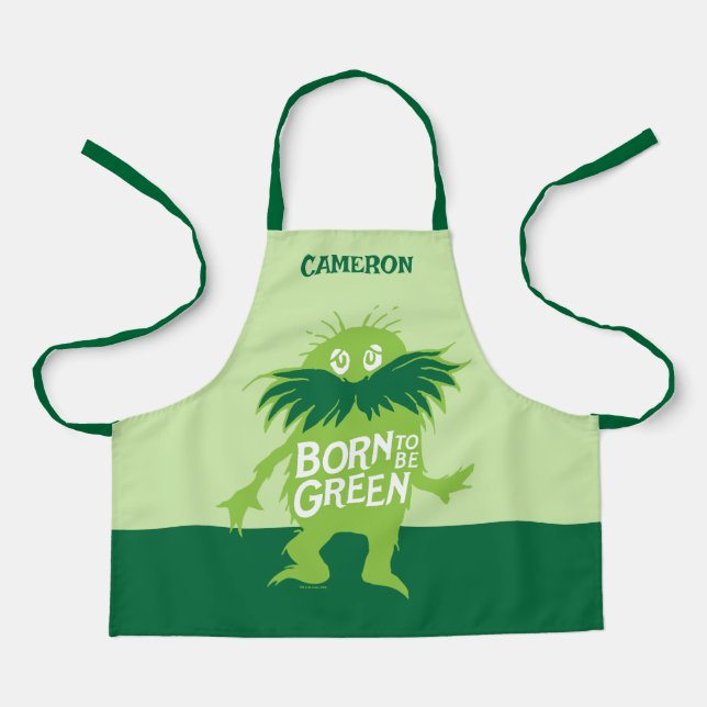 Tablier Dr Seuss | Lorax - Né Pour Être Vert (Recto)