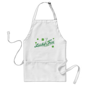 Tablier Dr Seuss   Lucky Fox Dans Ses Chaussettes Irlandai