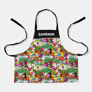 Tablier Dr Seuss Motif coloré Grinch